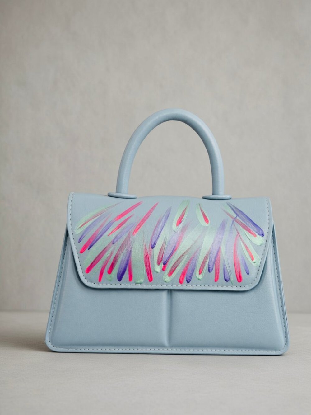 CYNTHIA: LUXURY VEGAN GRAFFITI HANDBAG